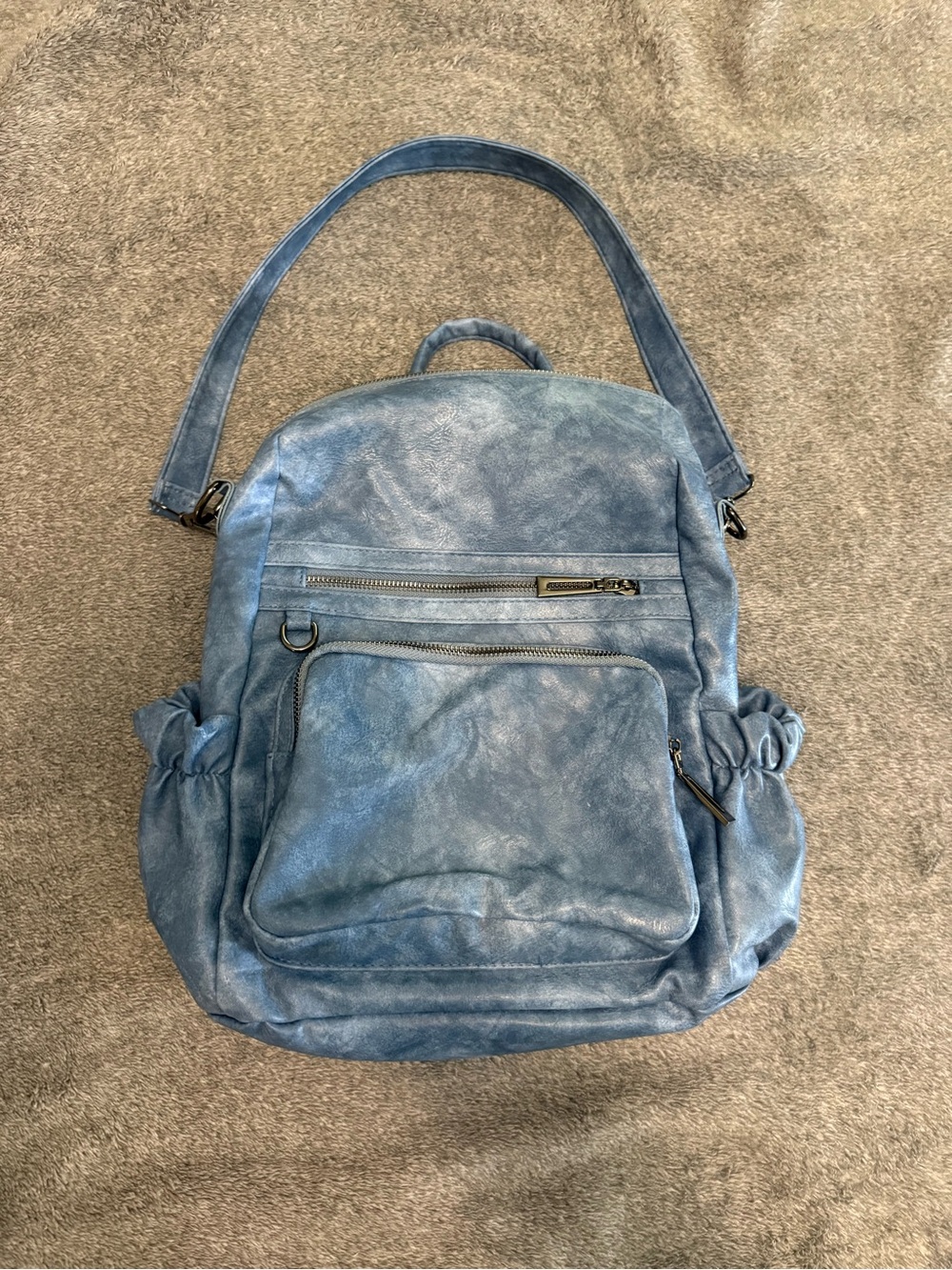 Blue Women's Everyday Backpack Tote